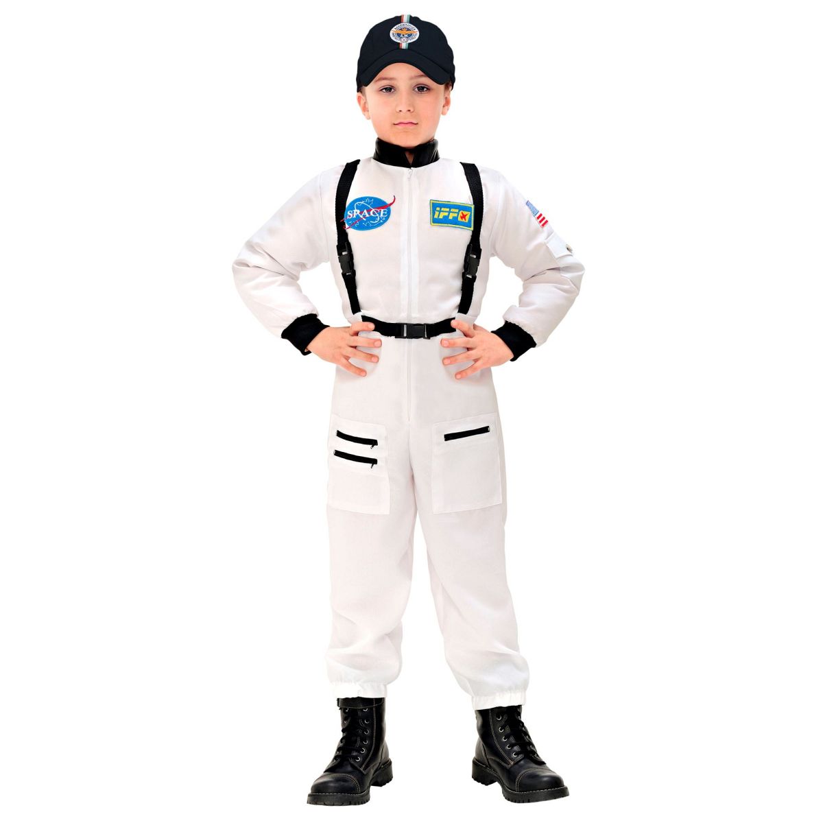 Astronautenkostüm Astronaut für Kinder Weiß