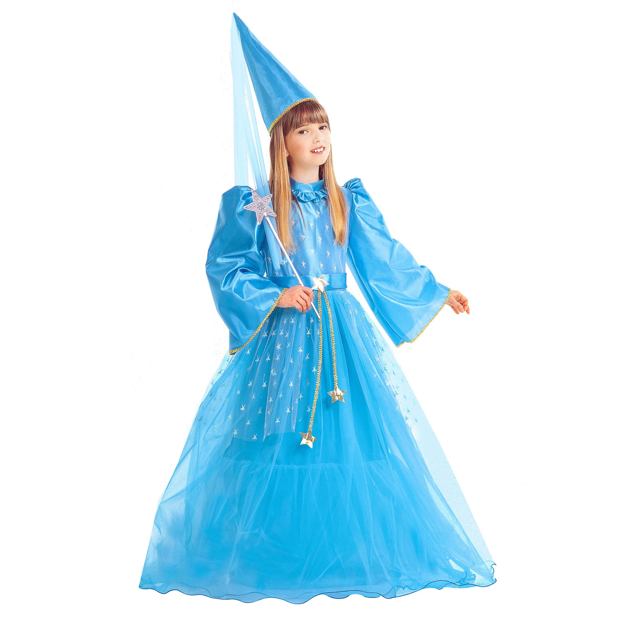 ZAUBERFEE Kleid Prinzessin Mädchenkostüm Kinder Fasching Märchen Gr. 158 cm / 11-13 Jahre