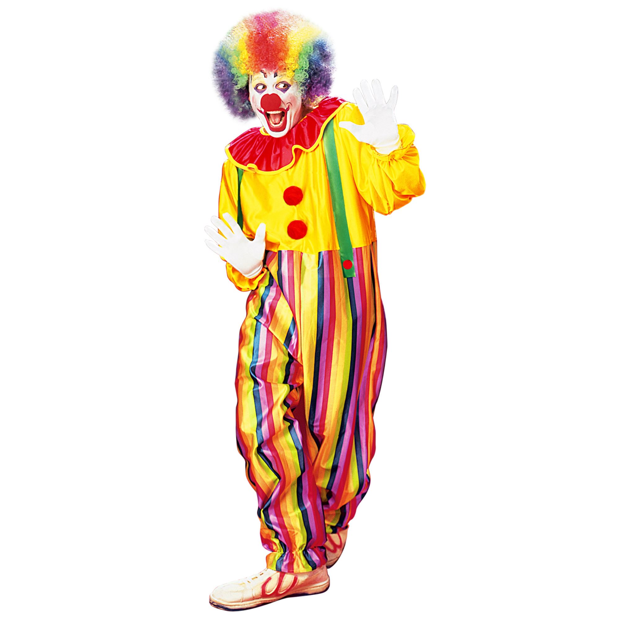 ZIRKUS CLOWN Kostüm Clownkostüm Herrenkostüm Herren Fasching Gr. XL