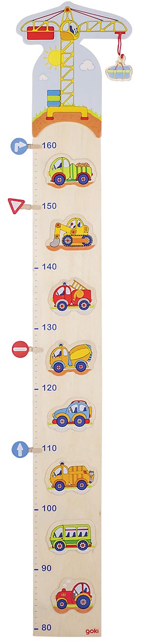 Messlatte Fahrzeuge Kinderzimmer Körpergröße Messen Jungen Größe