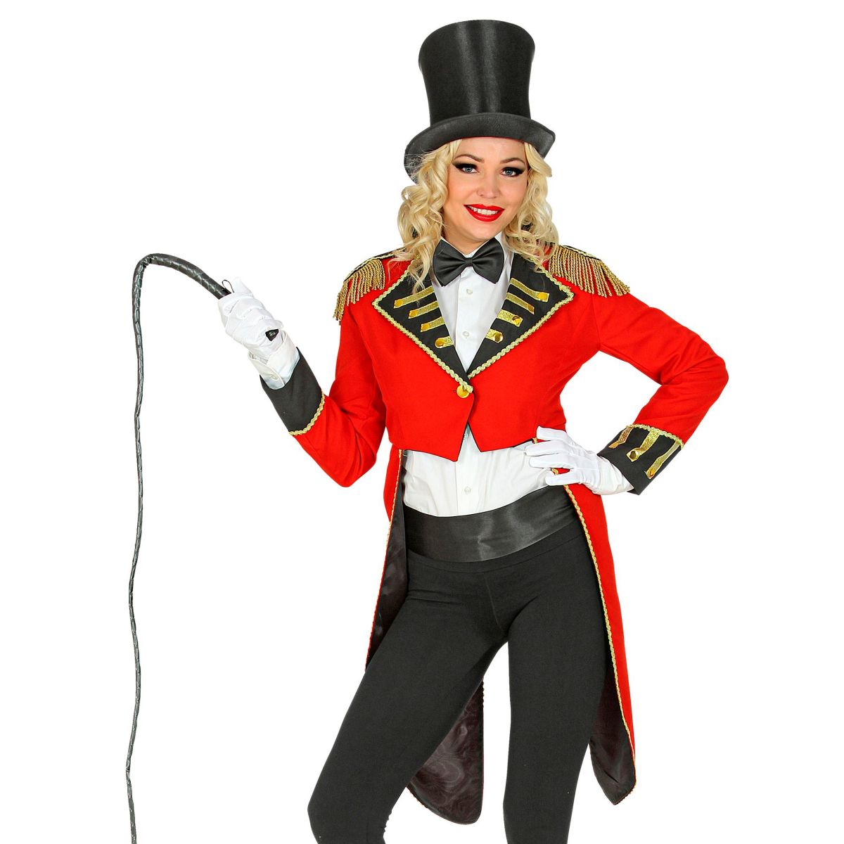 Zirkusdirektorin Frack Paradefrack Gardeuniform Damenkostüm