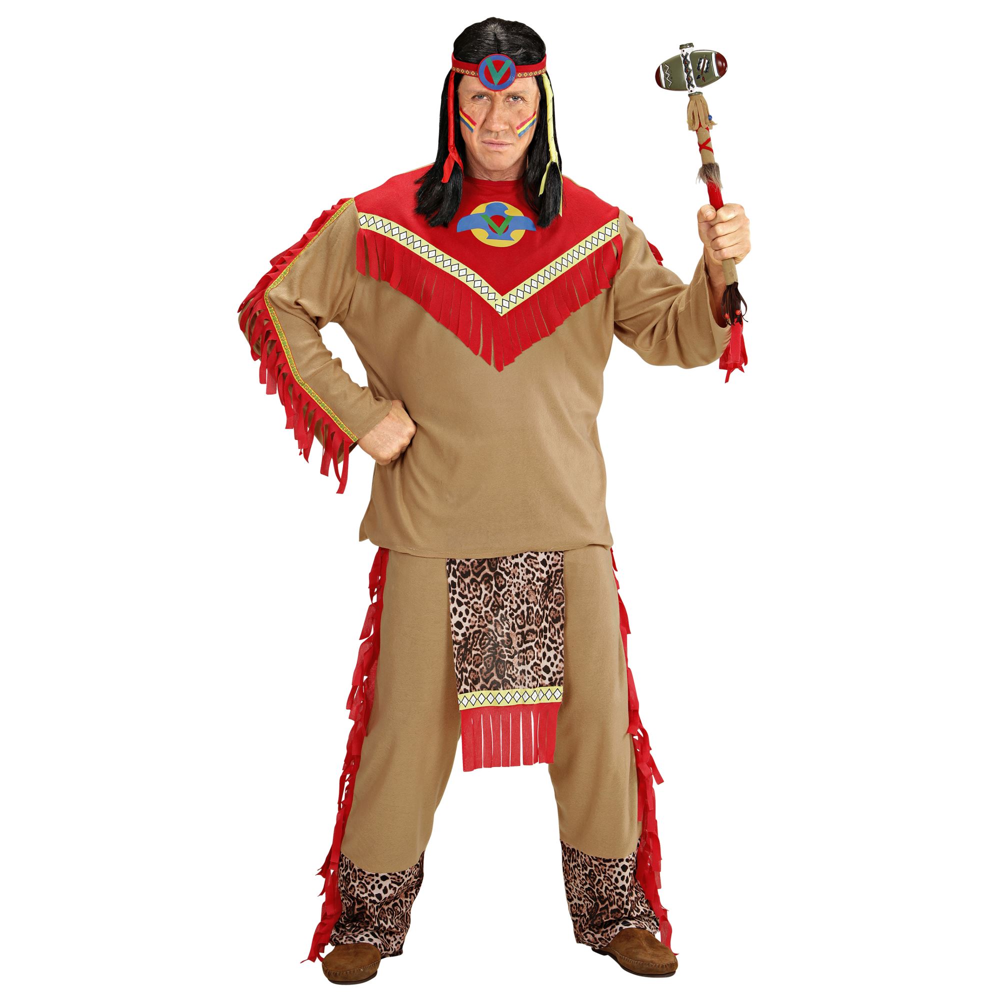 WILDER STIER Indianerkostüm Indianer Kostüm Fasching Herrenkostüm