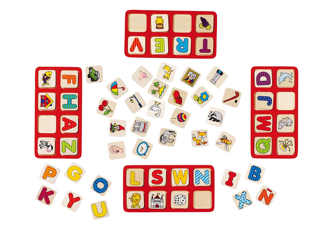 Mein ABC Spiel Alphabet lernen Lernspiel Buchstabenspiel