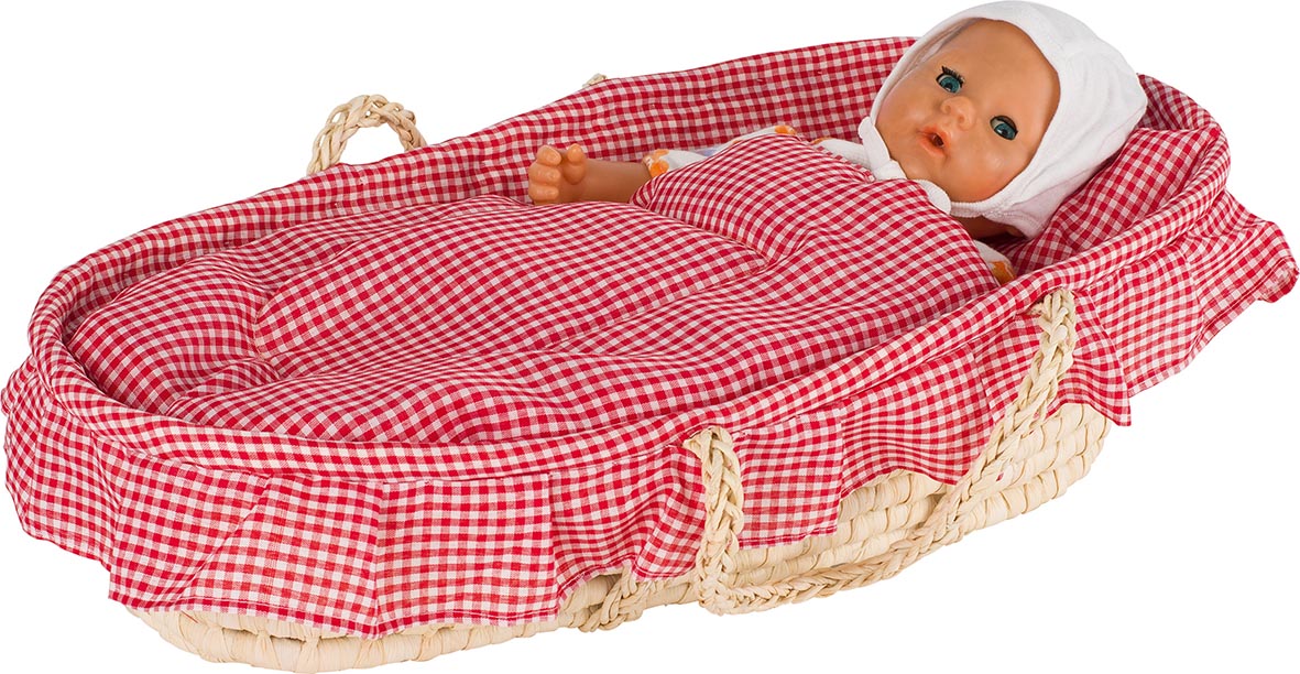 Puppentragetasche Puppenbett Tragekorb für Puppen