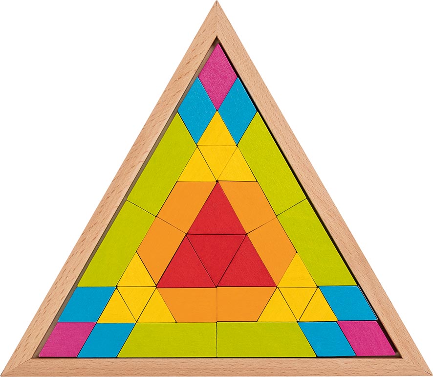 Legespiel Mosaik Dreieck